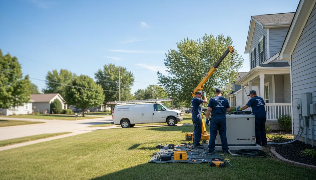 Generator Installation in Bridgeview, IL near me